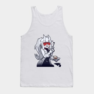 Loremaster Pie Helltaker (Examtaker) Tank Top